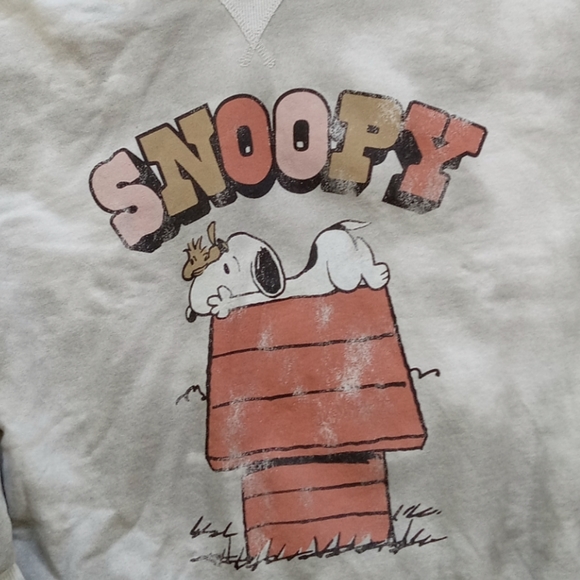 Peanuts urban style snoopy pullover hoodie size xs - Picture 2 of 9